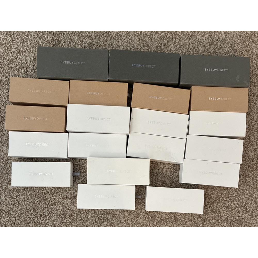 20 Eyebuydirect Eyeglass Frames Bundle Mixed Styles Colors Frames See Desc